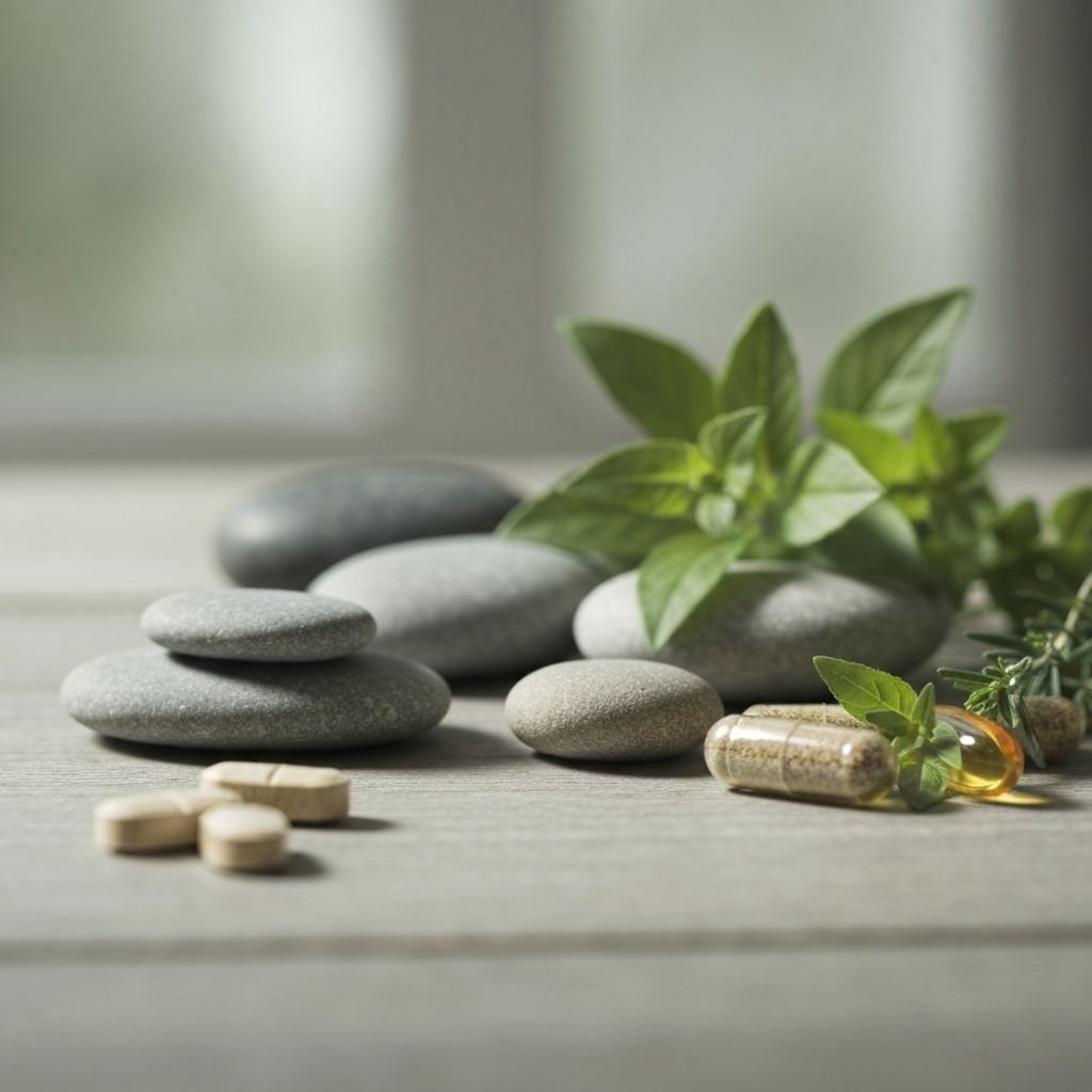 Balanced lifestyle concept