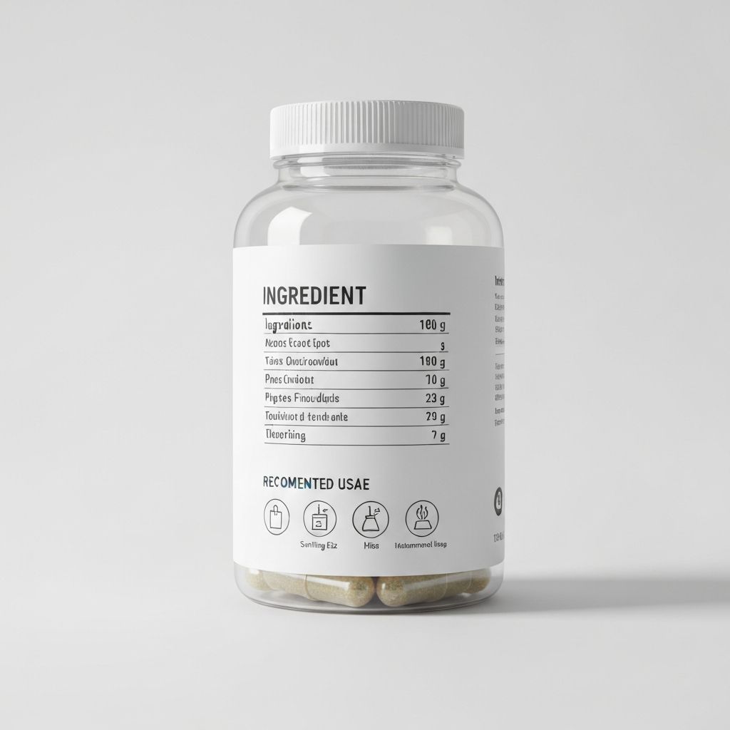 Clear ingredient labels